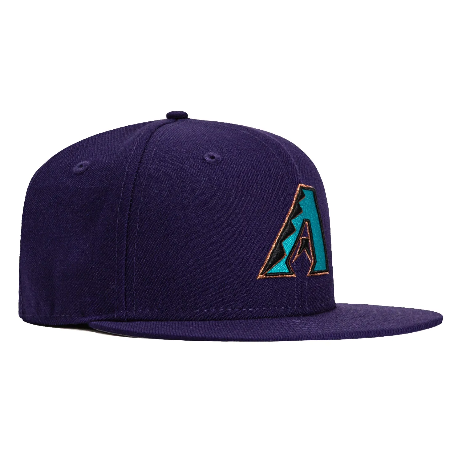 New Era 59Fifty Arizona Diamondbacks 2001 World Series Patch Hat - Purple sold by Hat Club product image thumbnail 3