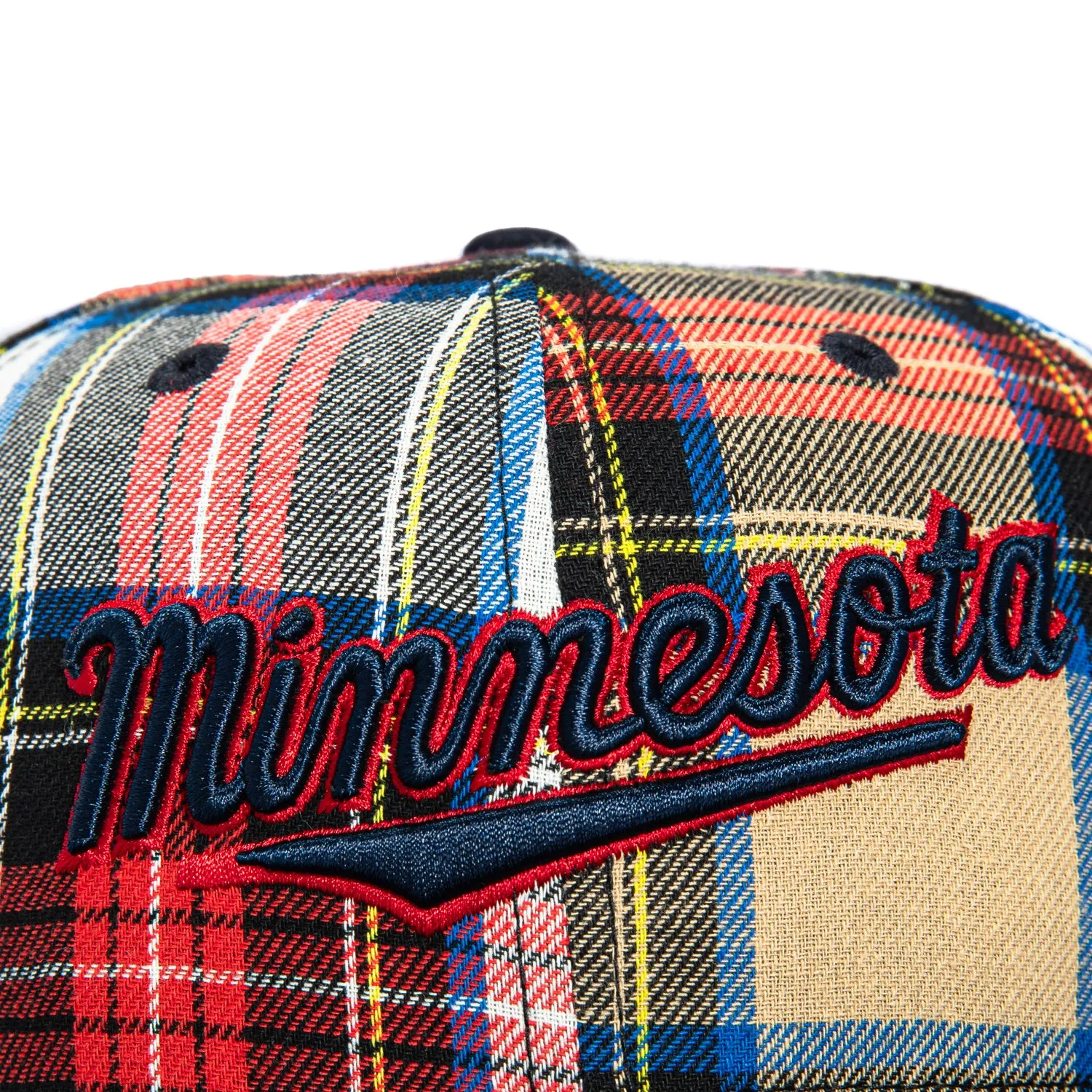 New Era 59Fifty Flannel Minnesota Twins 2014 All Star Game Patch Hat - Red Flannel, Navy sold by Hat Club product image thumbnail 4