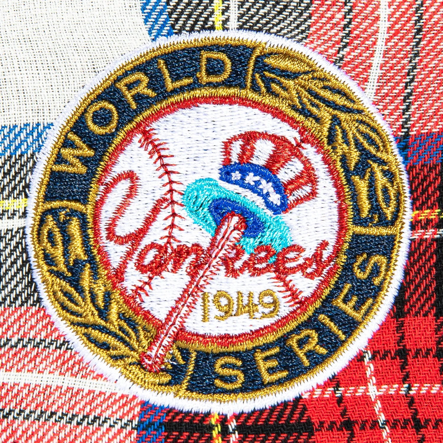 New Era 59Fifty Flannel New York Yankees 1949 World Series Patch Hat - Red Flannel sold by Hat Club product image thumbnail 5