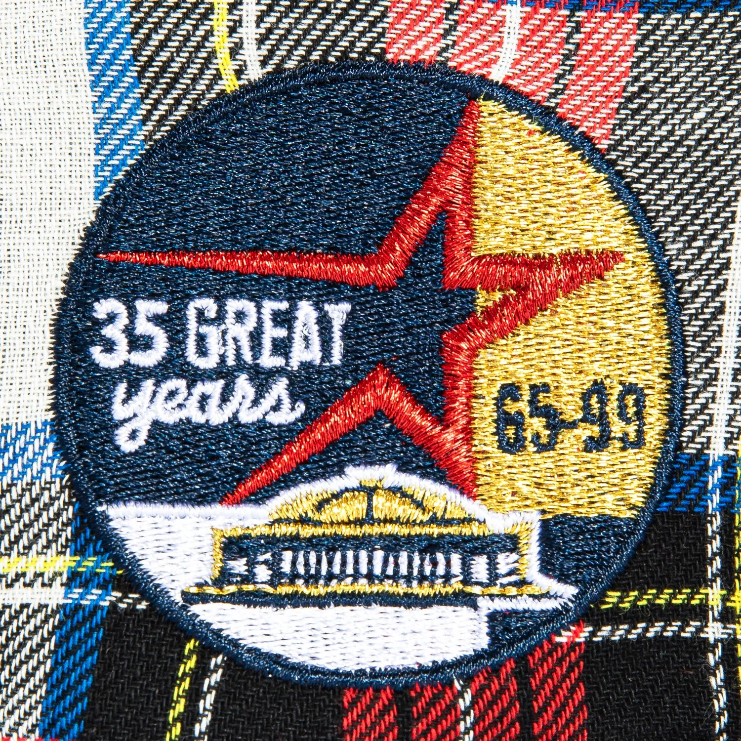 New Era 59Fifty Flannel Houston Astros 35th Anniversary Patch 1994 Hat - Red Flannel sold by Hat Club product image thumbnail 5