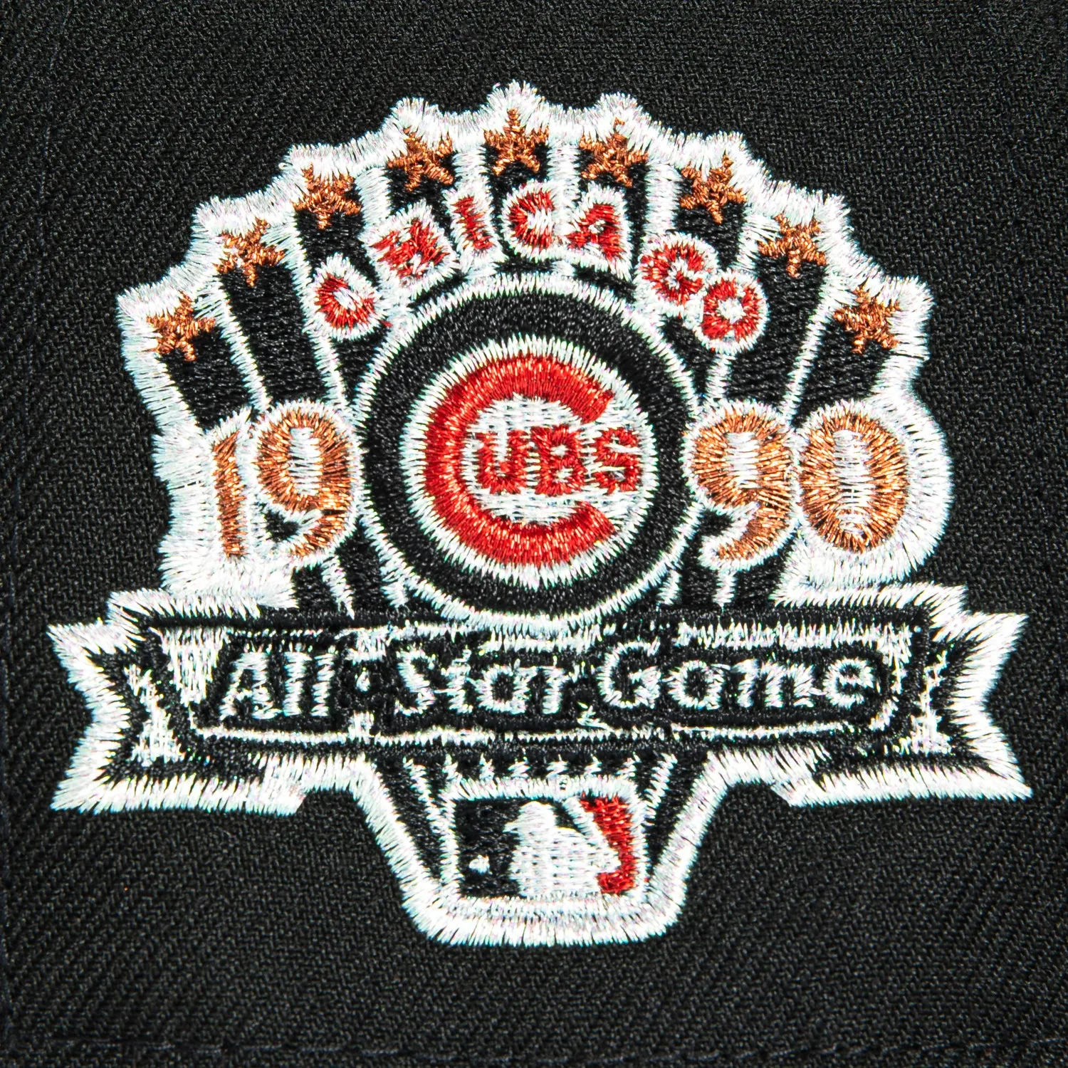 New Era 59Fifty Flannel Chicago Cubs 1990 All Star Game Patch 1979 Hat - Black, Red Flannel sold by Hat Club product image thumbnail 5