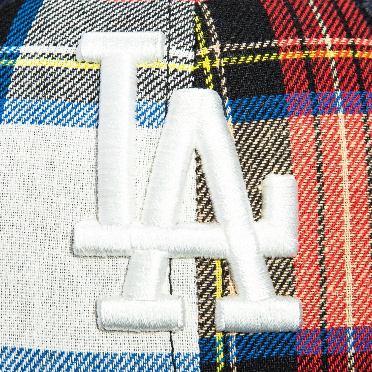 New Era 59Fifty Flannel Los Angeles Dodgers 50th Anniversary Stadium Patch Hat - Red Flannel, Navy sold by Hat Club product image thumbnail 4