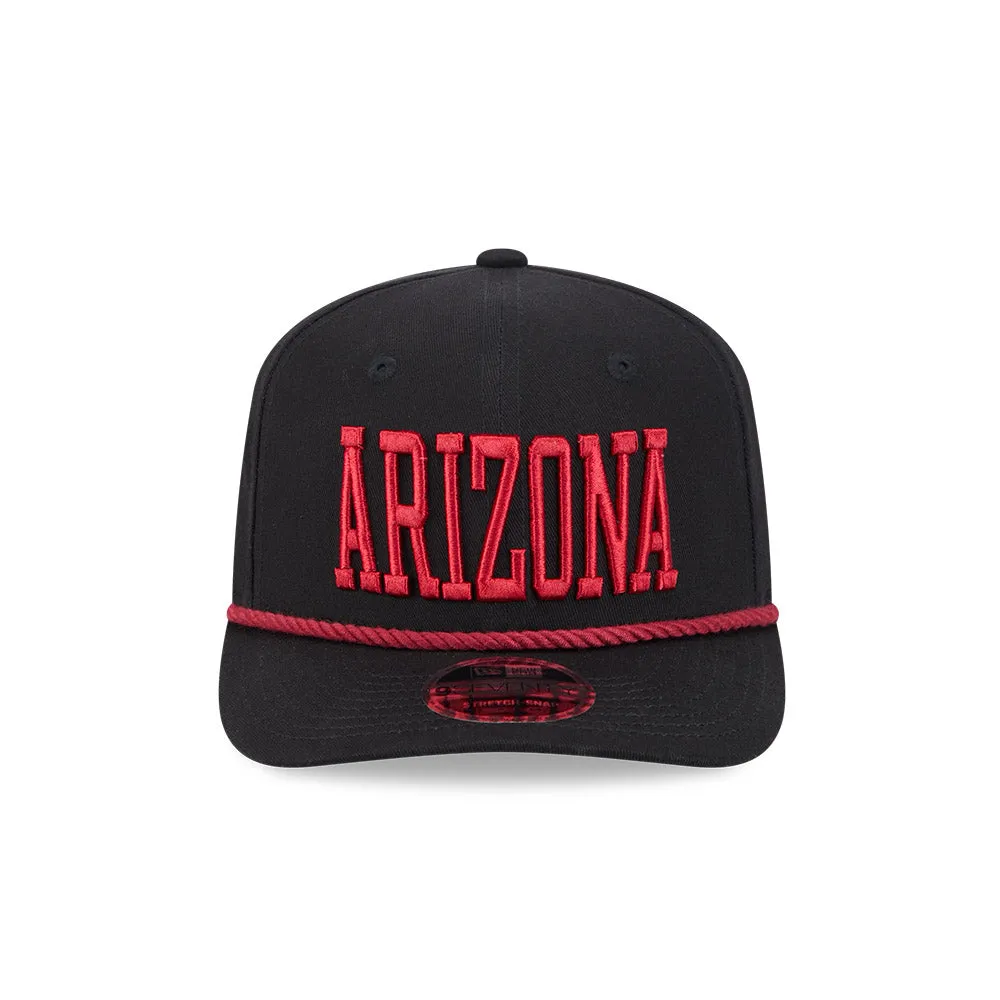 New Era 9Seventy Arizona Diamondbacks Snapback Rope Wordmark Hat - Black, Red sold by Hat Club product image thumbnail 2