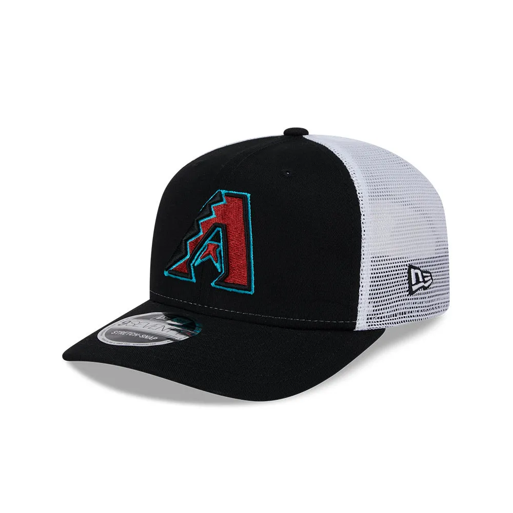 New Era 9Seventy Arizona Diamondbacks Snapback Trucker A Hat - Black, White sold by Hat Club product image thumbnail 2
