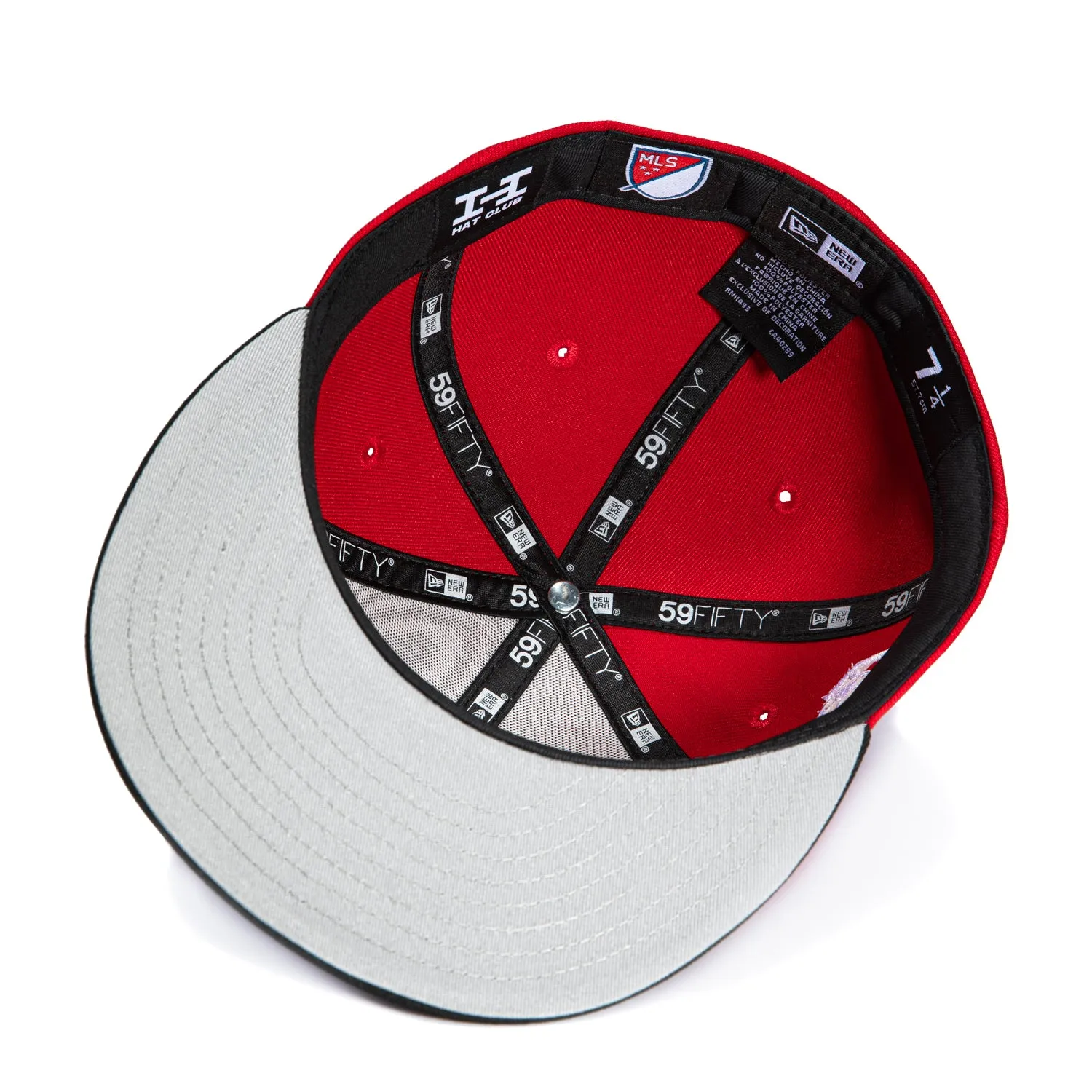 New Era 59Fifty San Jose Earthquakes Since 1974 Patch Hat - Red, Black sold by Hat Club product image thumbnail 2