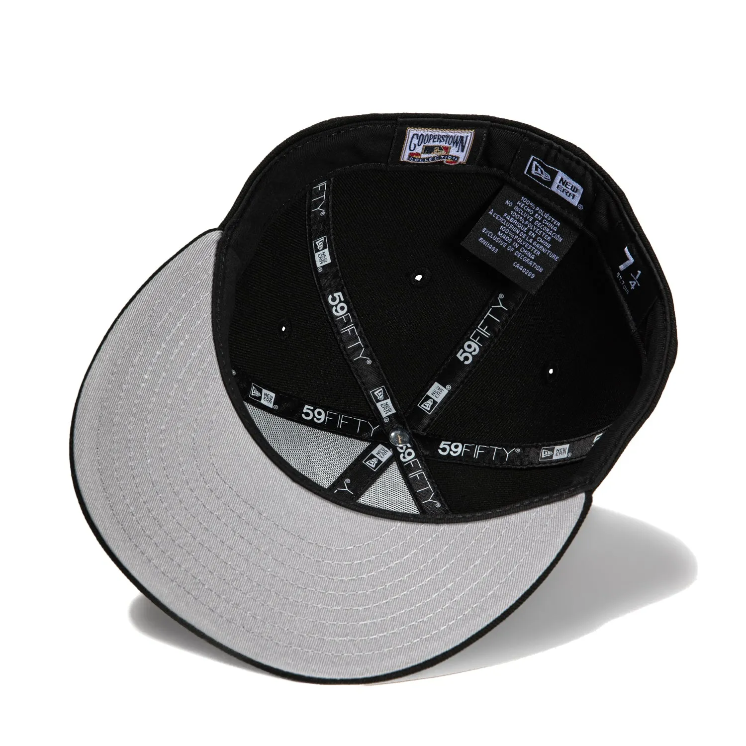 New Era 59Fifty San Francisco Giants 20th Anniversary Patch Hat - Black, Metallic Silver, Red sold by Hat Club product image thumbnail 2