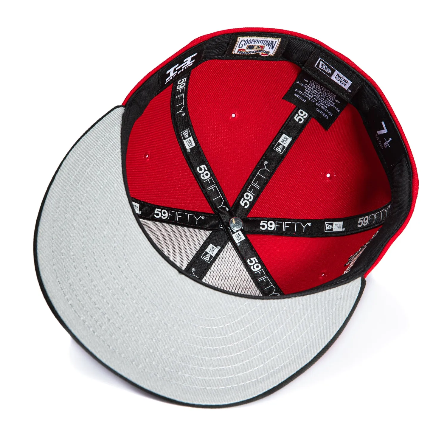 New Era 59Fifty Chicago White Sox 2005 World Series Patch Hat - Red, Black, Metallic Silver sold by Hat Club product image thumbnail 2