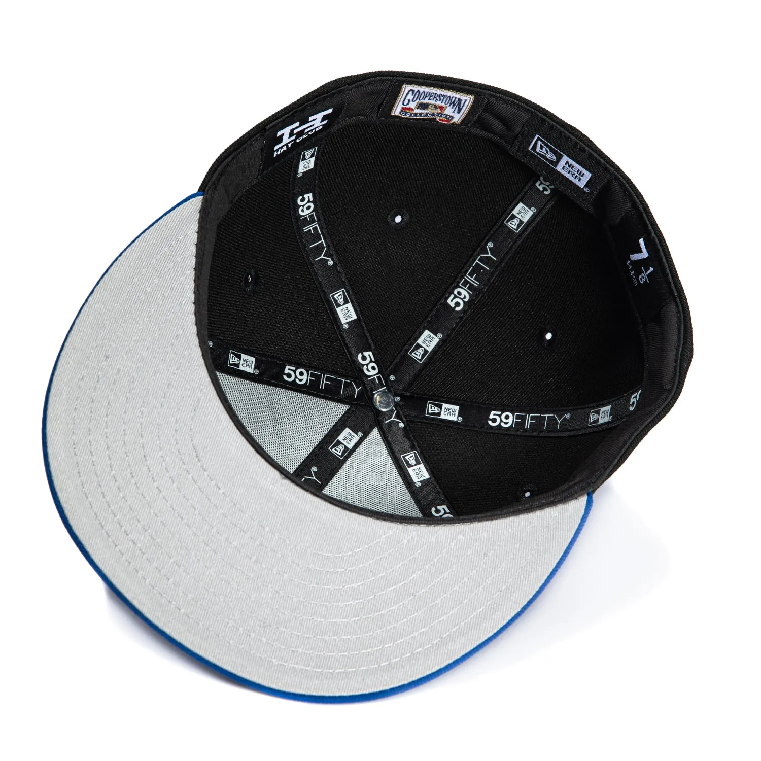 New Era 59Fifty New York Mets 40th Anniversary Patch Scribble Hat - Black, Royal sold by Hat Club product image thumbnail 2