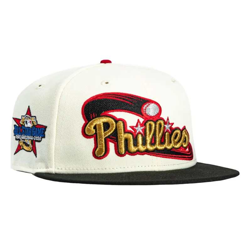 New Era 59Fifty Philadelphia Phillies 2026 All Star Game Patch 1998 Hat - White, Black sold by Hat Club