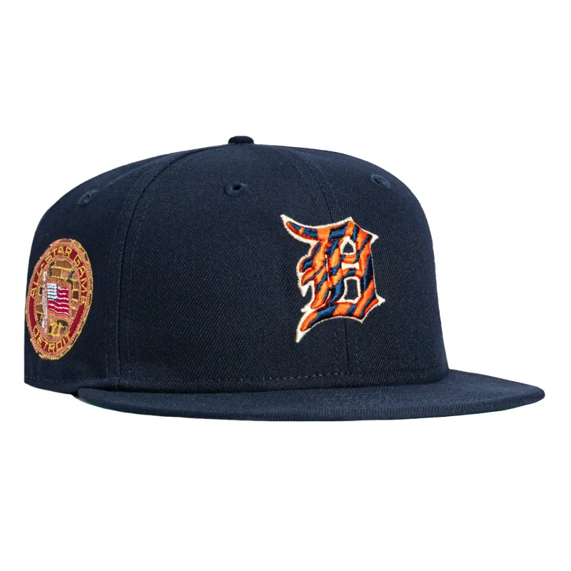 New Era 59Fifty Detroit Tigers 1971 All Star Game Patch BP Hat - Navy sold by Hat Club