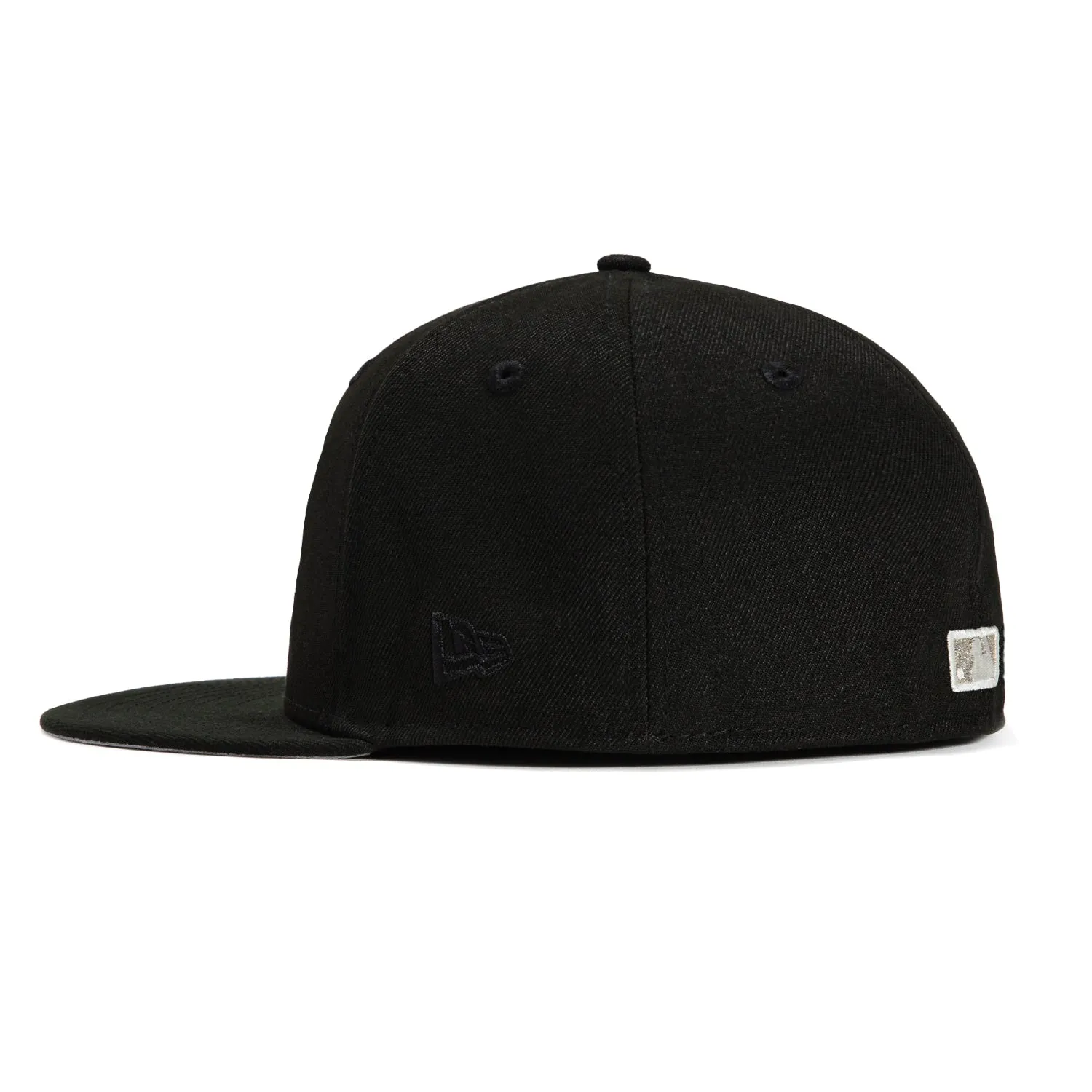 New Era 59Fifty Glow in the Dark Seattle Mariners 2023 All Star Game Patch Logo Hat - Black, White sold by Hat Club product image thumbnail 3