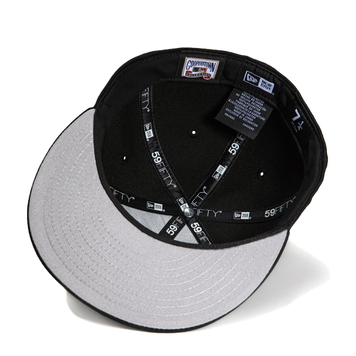 New Era 59Fifty Glow in the Dark Pittsburgh Pirates 2006 All Star Game Patch Word Hat - Black, White sold by Hat Club product image thumbnail 2