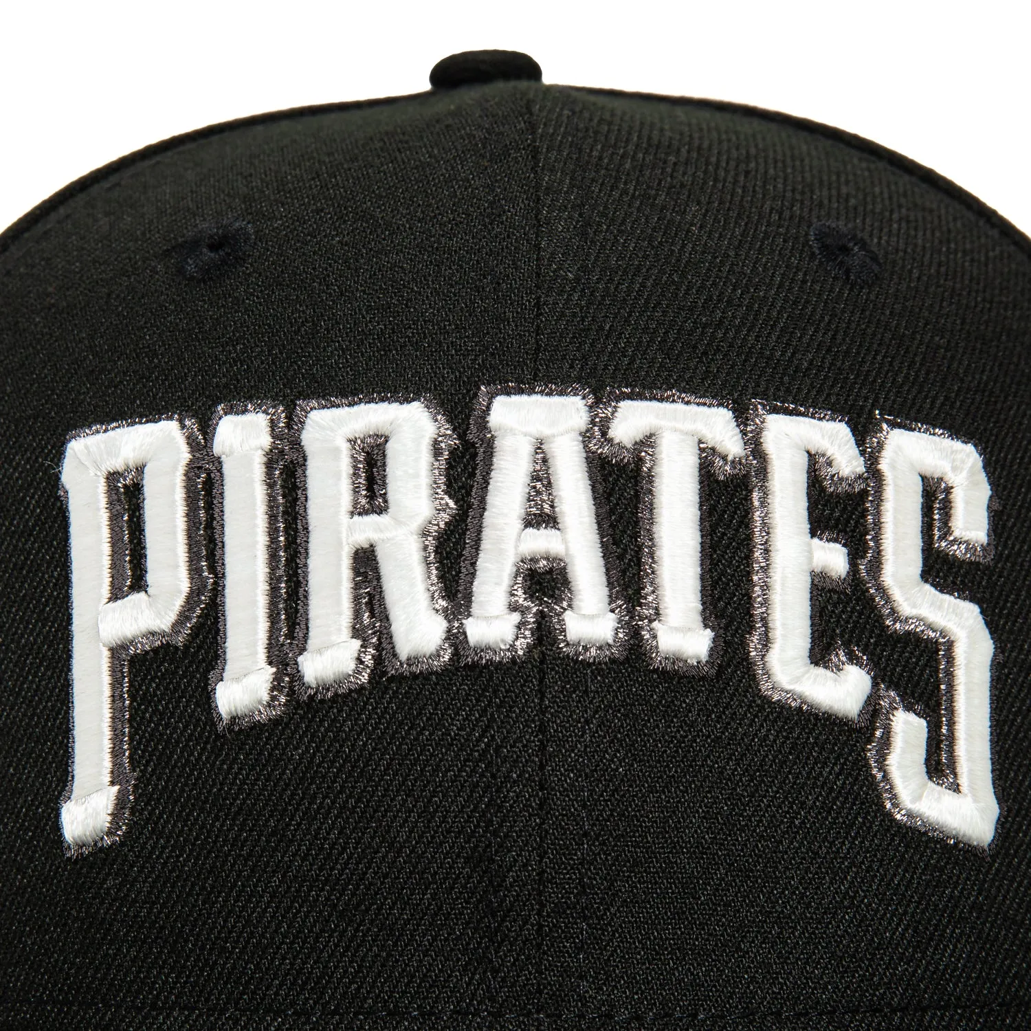 New Era 59Fifty Glow in the Dark Pittsburgh Pirates 2006 All Star Game Patch Word Hat - Black, White sold by Hat Club product image thumbnail 4