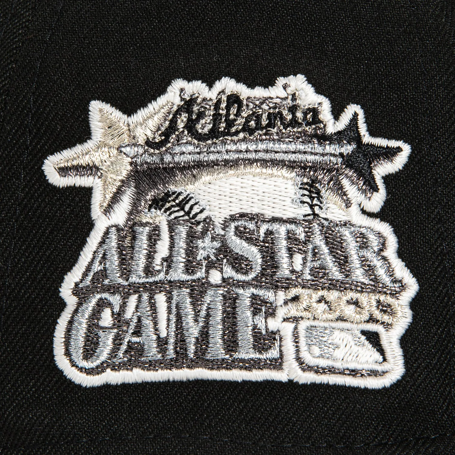 New Era 59Fifty Glow in the Dark Atlanta Braves 2000 All Star Game Patch Hat - Black, White sold by Hat Club product image thumbnail 5