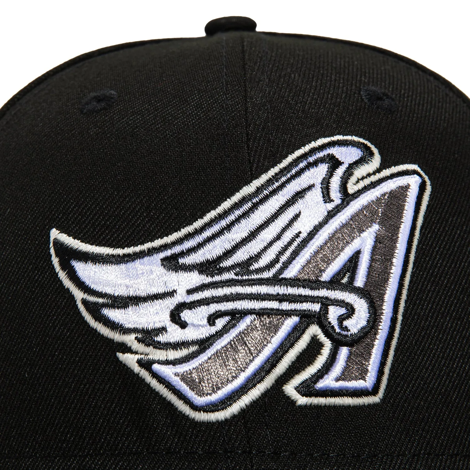 New Era 59Fifty Glow in the Dark Los Angeles Angels 50th Anniversary Stadium Patch Hat - Black, White sold by Hat Club product image thumbnail 4