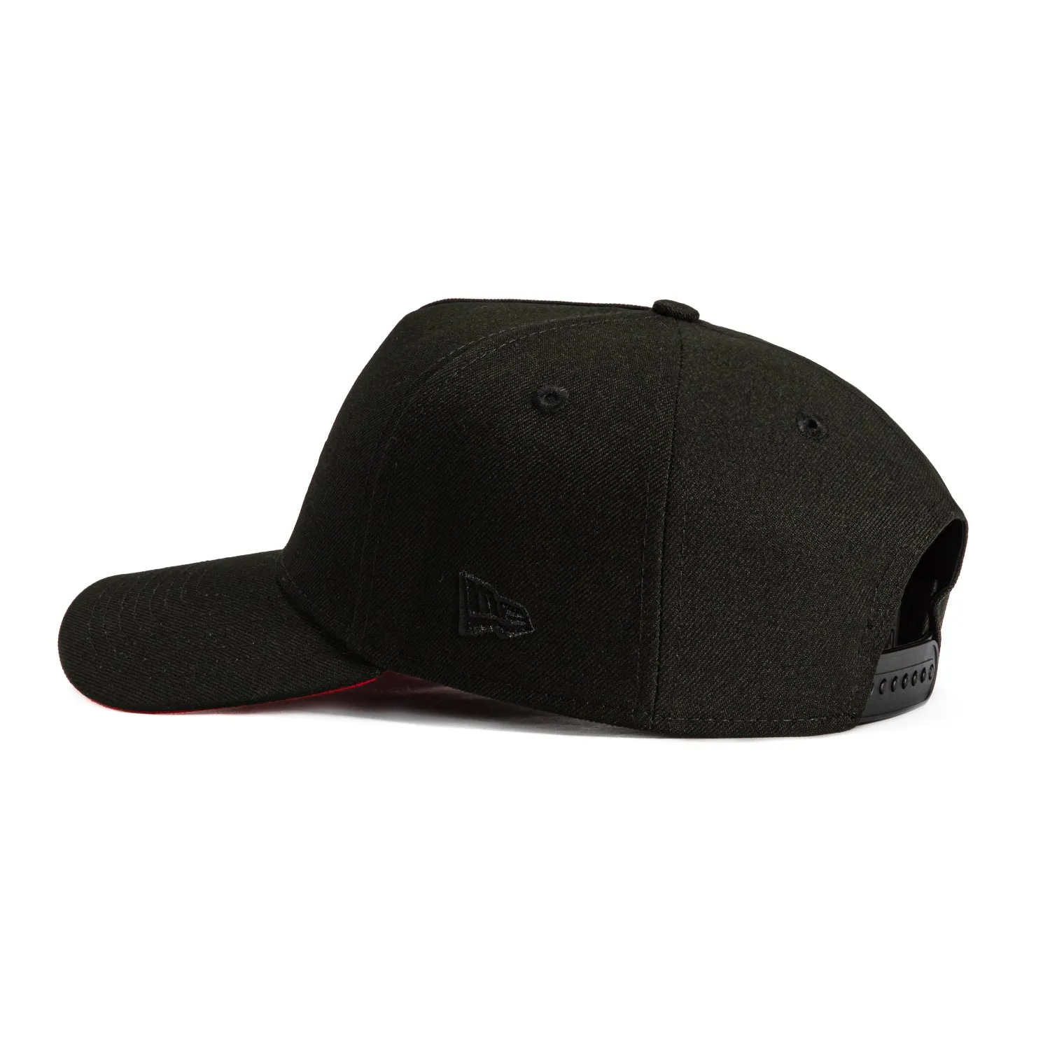 New Era 9Forty A-Frame Los Angeles Dodgers 50th Anniversary Stadium Patch Snapback Red UV Hat - Black, Black sold by Hat Club product image thumbnail 2
