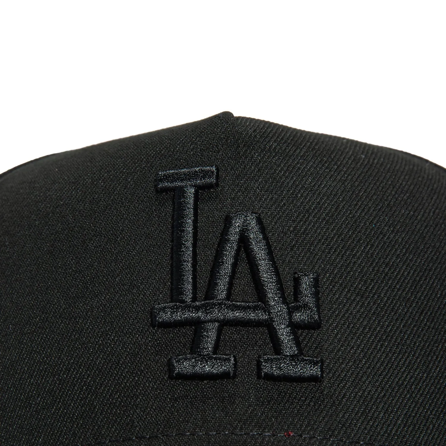 New Era 9Forty A-Frame Los Angeles Dodgers 50th Anniversary Stadium Patch Snapback Red UV Hat - Black, Black sold by Hat Club product image thumbnail 3
