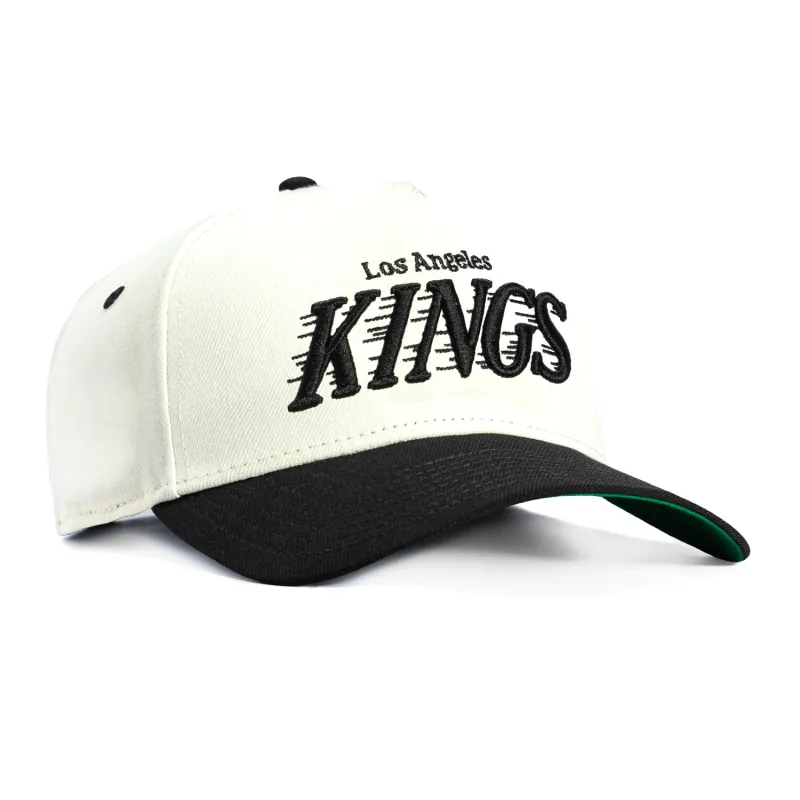 New Era 9Forty A-Frame 8-Ball Los Angeles Kings Snapback Hat - White, Black made by New Era