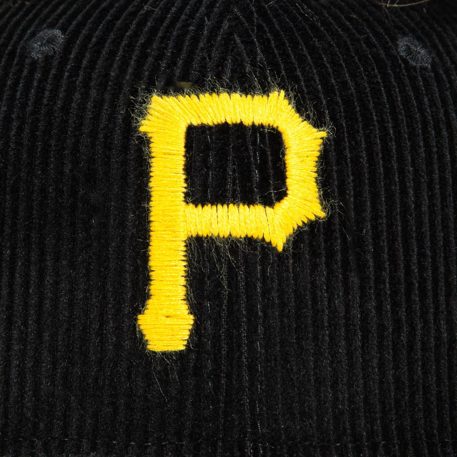 New Era 59Fifty Dog Ear Pittsburgh Pirates 1925 World Series Patch Corduroy Faux Fur Hat - Black sold by Hat Club product image thumbnail 5