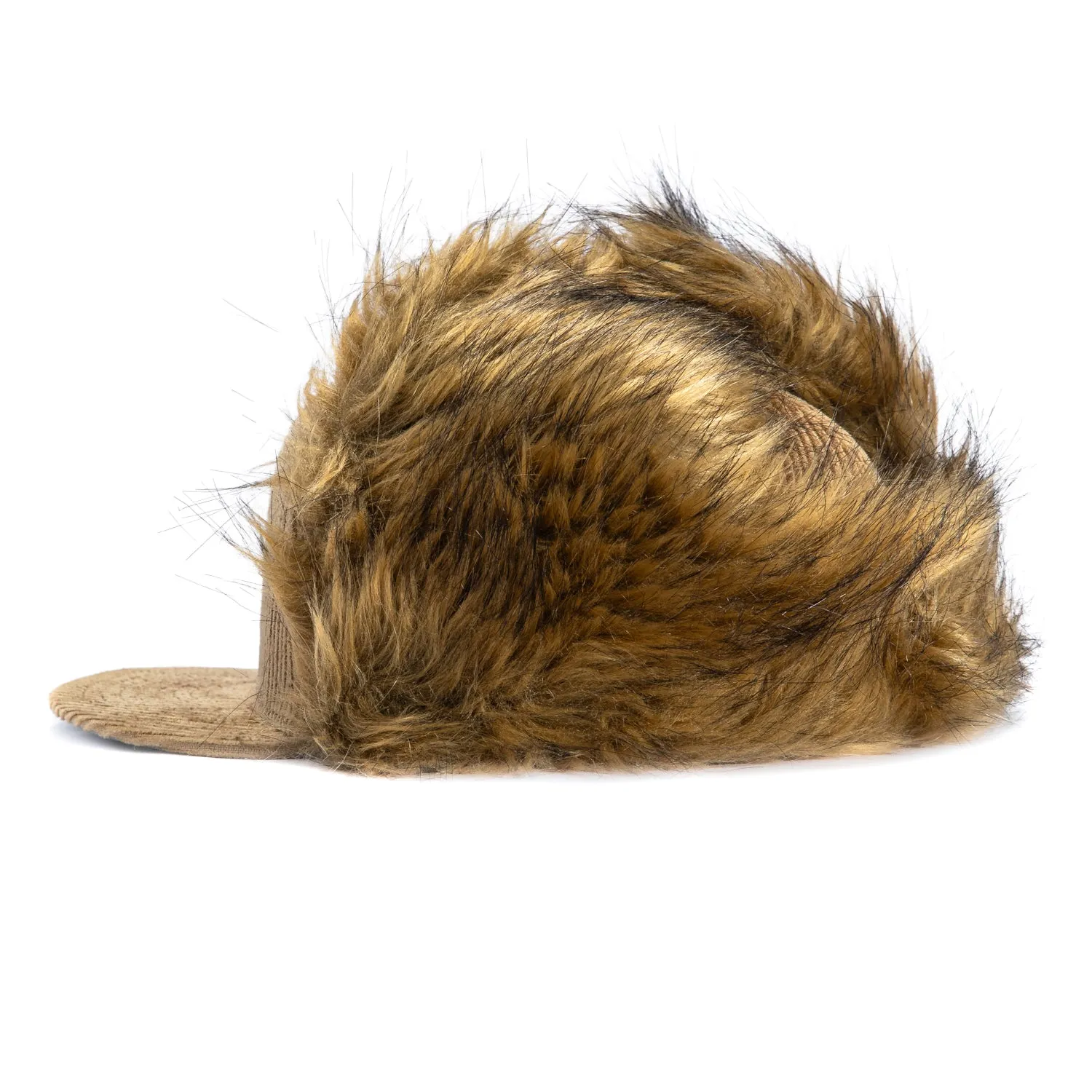 New Era 59Fifty Dog Ear New York Mets 1969 World Series Patch Corduroy Faux Fur Hat - Khaki sold by Hat Club product image thumbnail 4