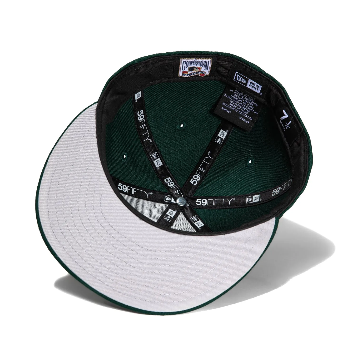 New Era 59Fifty Los Angeles Dodgers 1988 World Series Patch Hat - Green, White sold by Hat Club product image thumbnail 2
