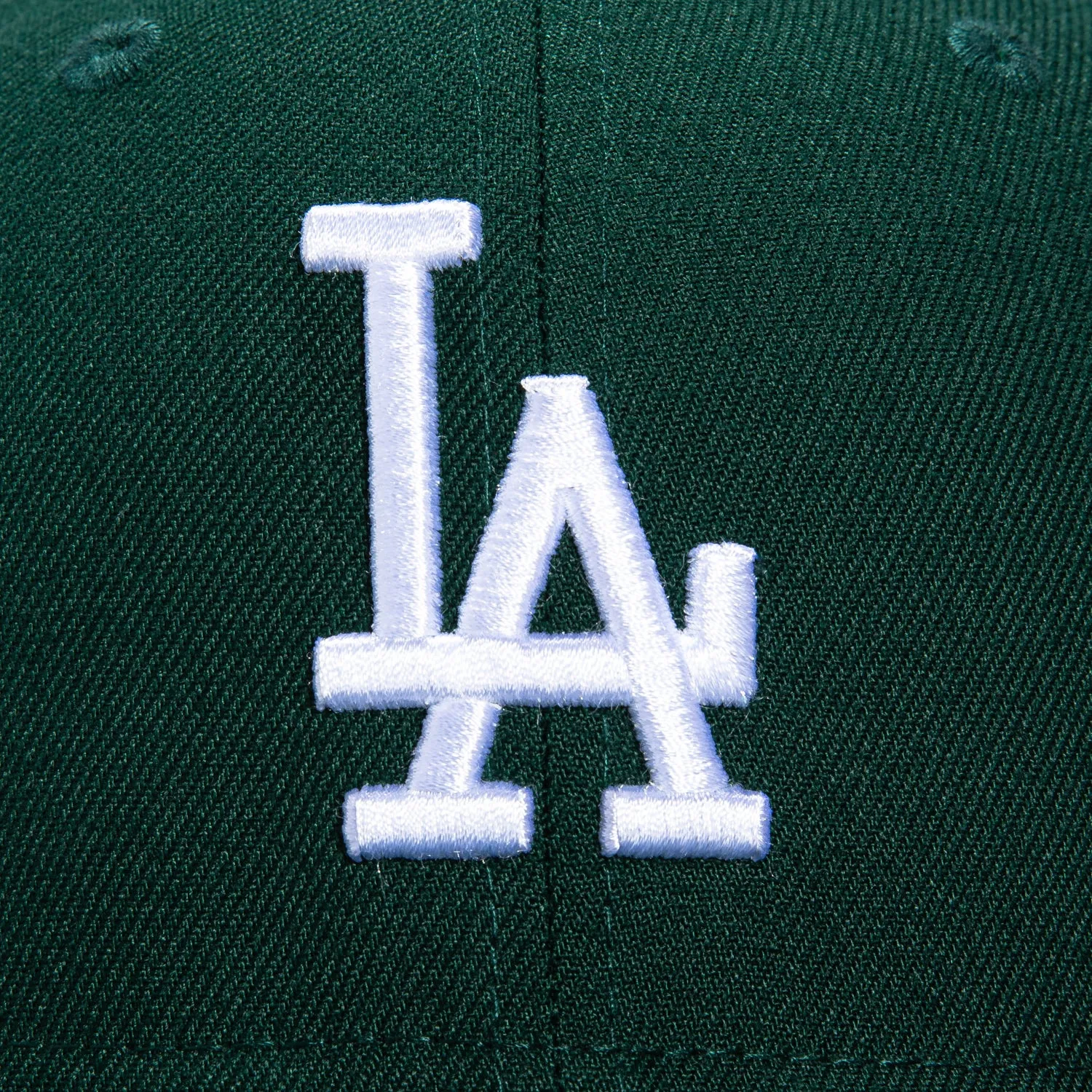 New Era 59Fifty Los Angeles Dodgers 1988 World Series Patch Hat - Green, White sold by Hat Club product image thumbnail 4