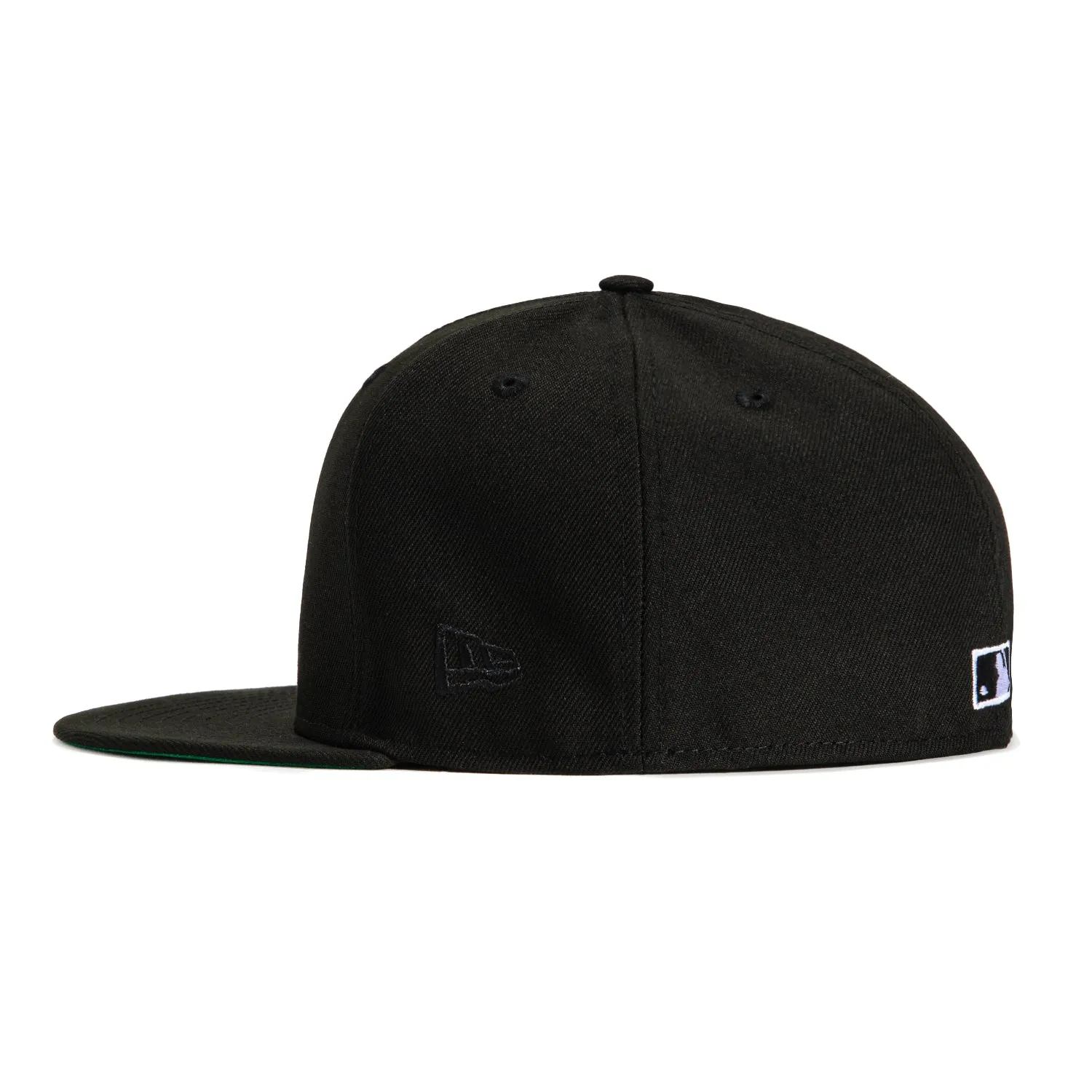 New Era 59Fifty Aux Pack Los Angeles Dodgers 50th Anniversary Stadium Patch Hat - Black, White, Lime Green sold by Hat Club product image thumbnail 3