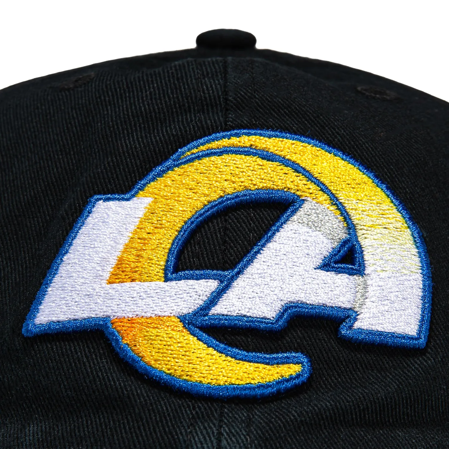 47 Brand Los Angeles Rams Cleanup OTC Adjustable Hat - Black sold by Hat Club product image thumbnail 3