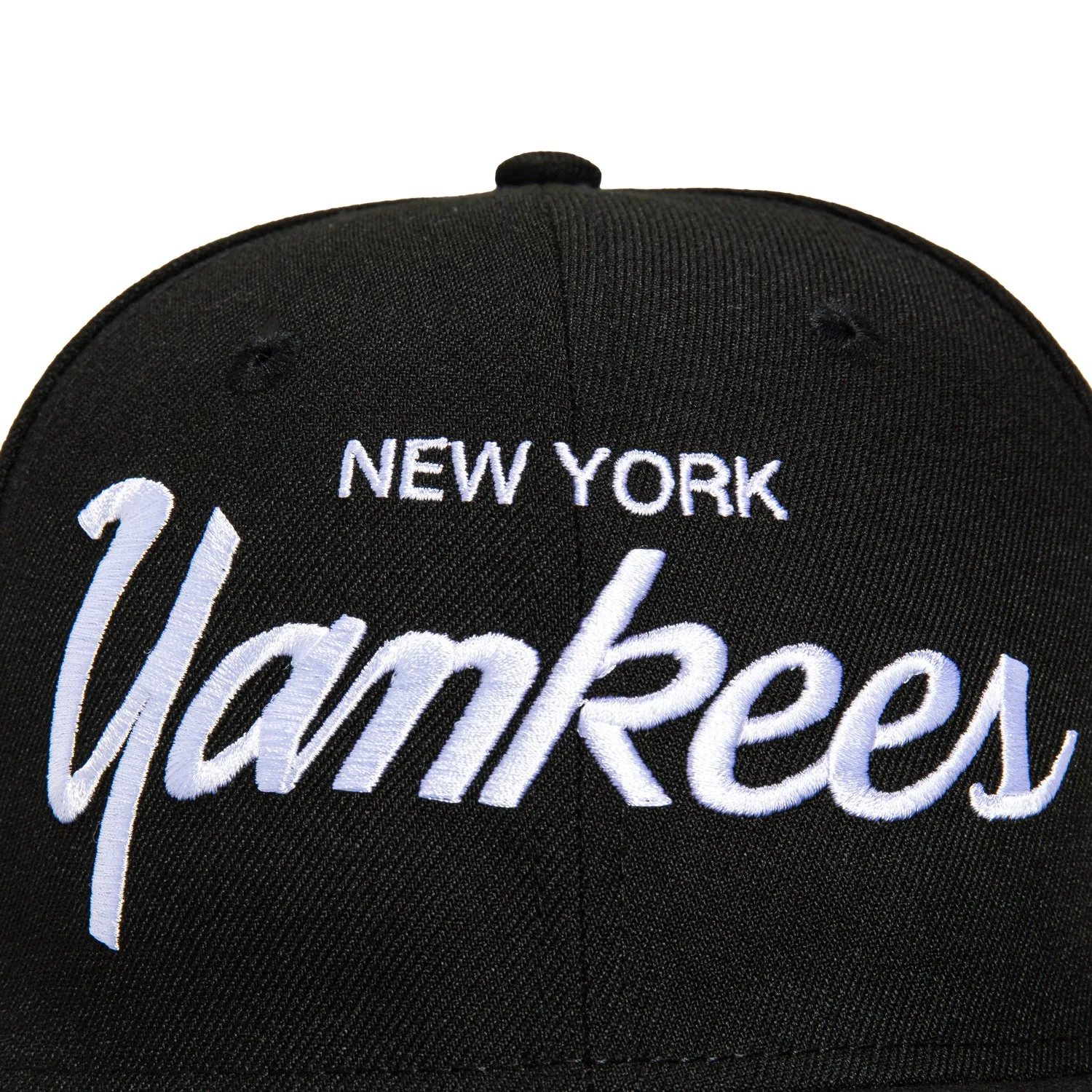 New Era 59Fifty New York Yankees Logo Patch Script Hat - Black sold by Hat Club product image thumbnail 4