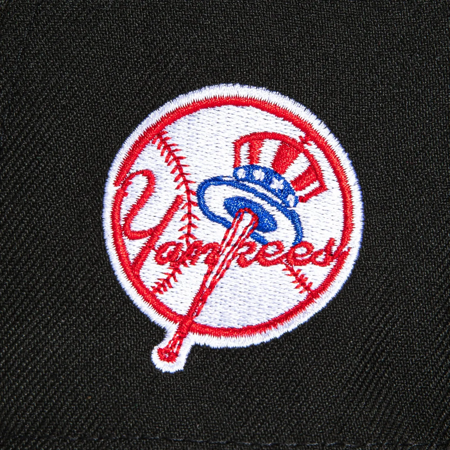 New Era 59Fifty New York Yankees Logo Patch Script Hat - Black sold by Hat Club product image thumbnail 5