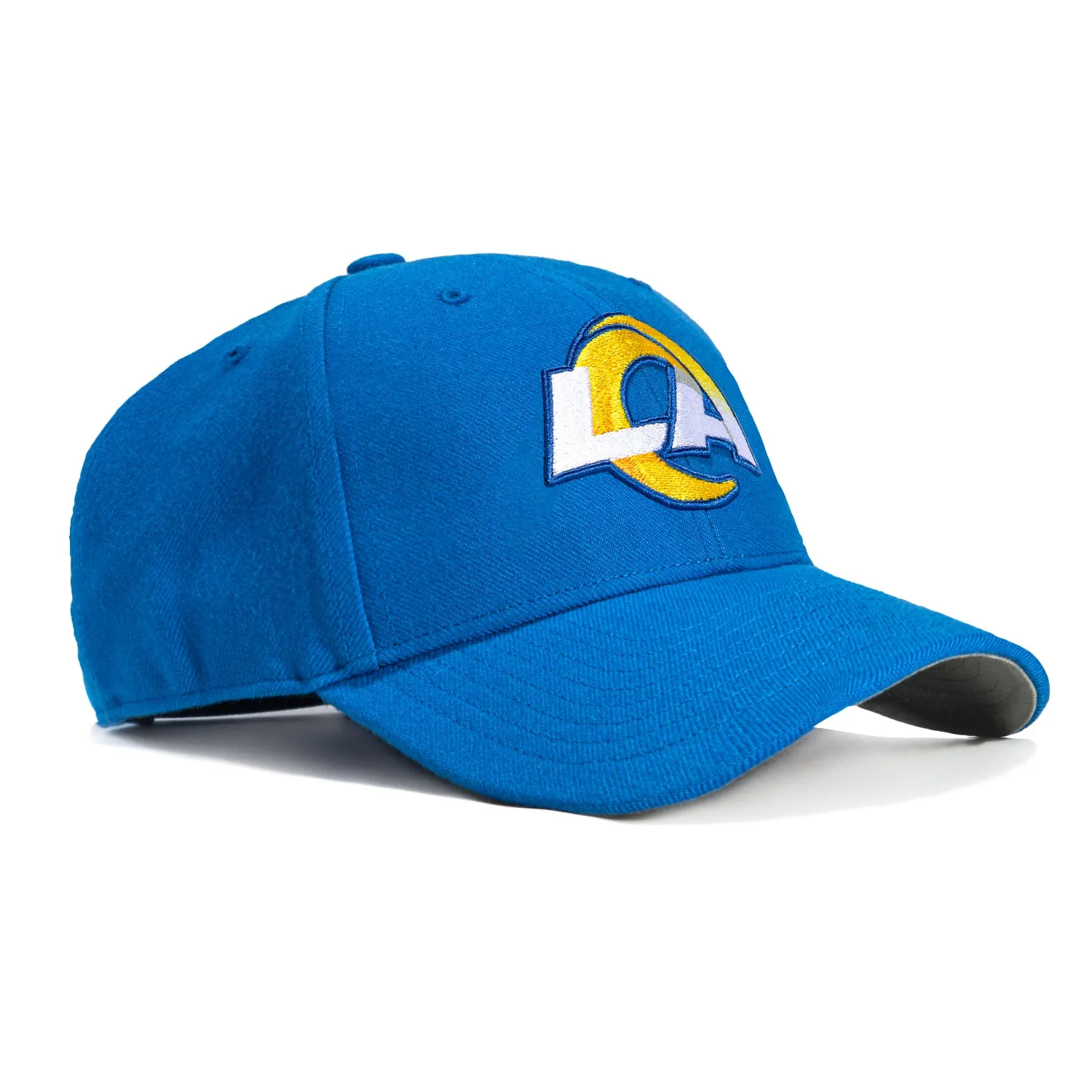 47 Brand Los Angeles Rams Montego MVP Adjustable Velcro Hat - Royal sold by Hat Club