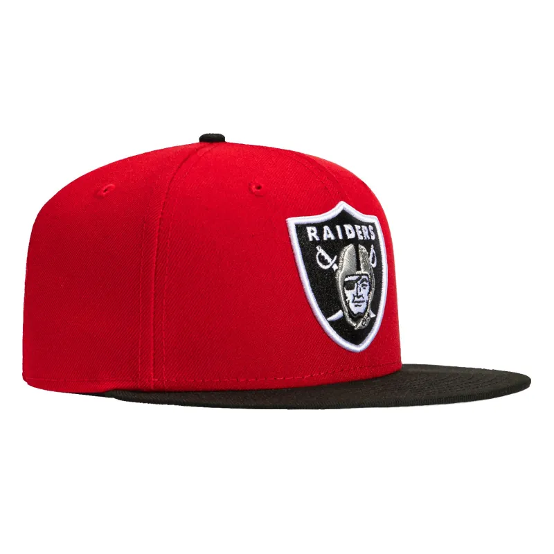 New Era 59Fifty Las Vegas Raiders OTC Hat - Red, Black sold by Hat Club