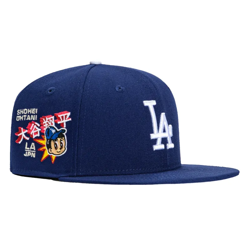 New Era 59Fifty Los Angeles Dodgers Ohtani Anime Patch Hat - Royal made by New Era