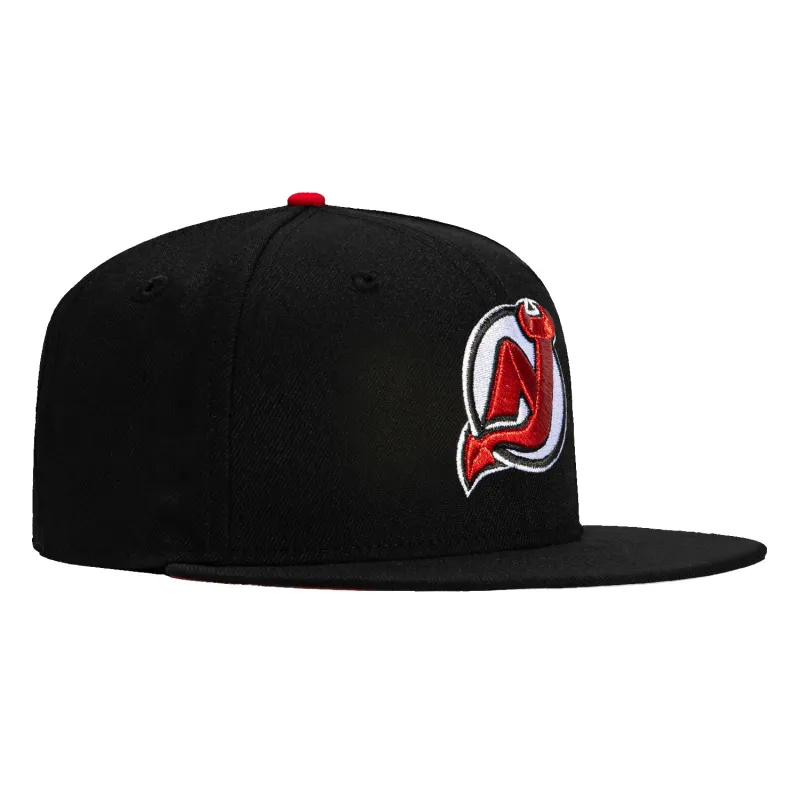 New Era 59Fifty New Jersey Devils Team UV Hat - Black sold by Hat Club