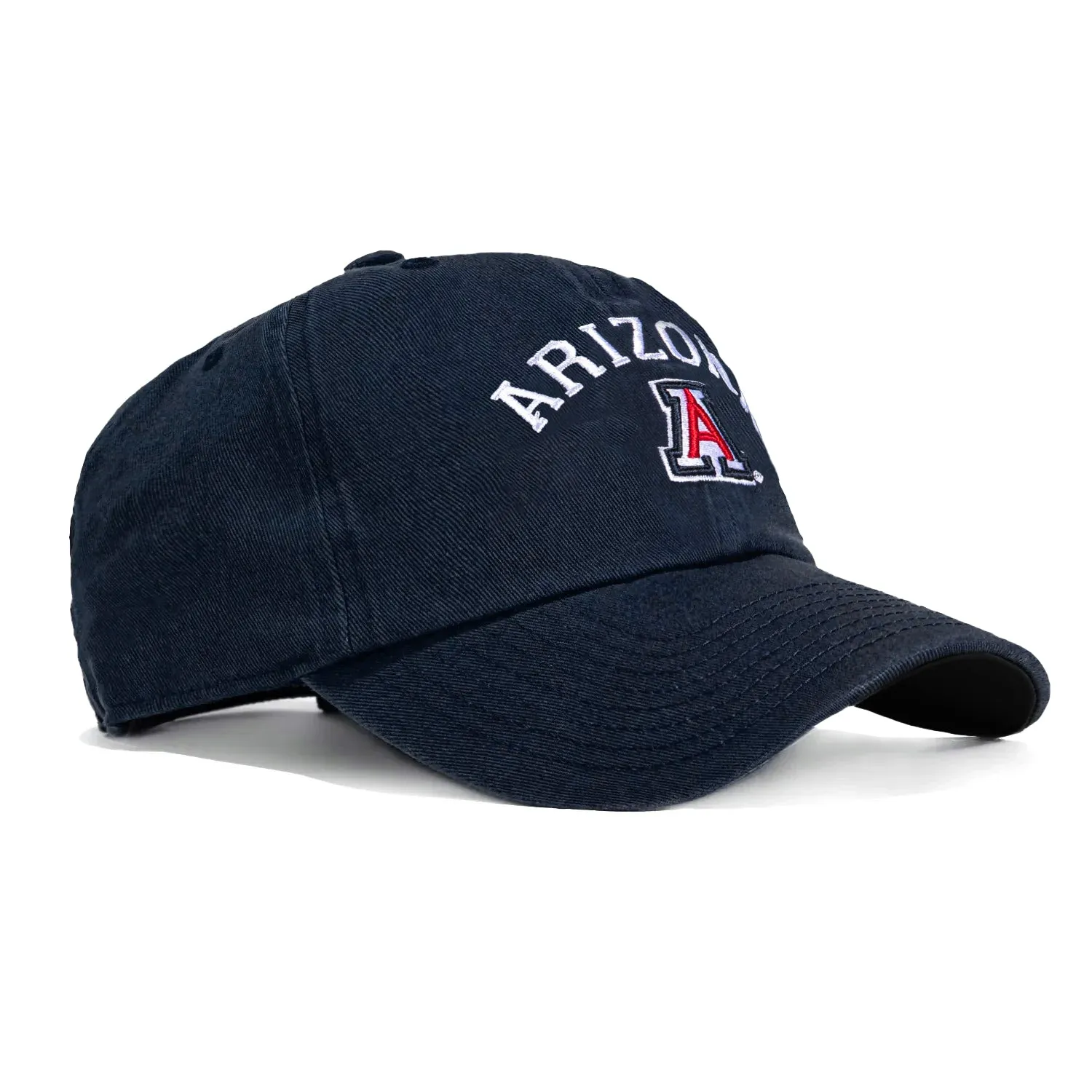 47 Brand Arizona Wildcats Cleanup Adjustable Arch Hat - Navy sold by Hat Club