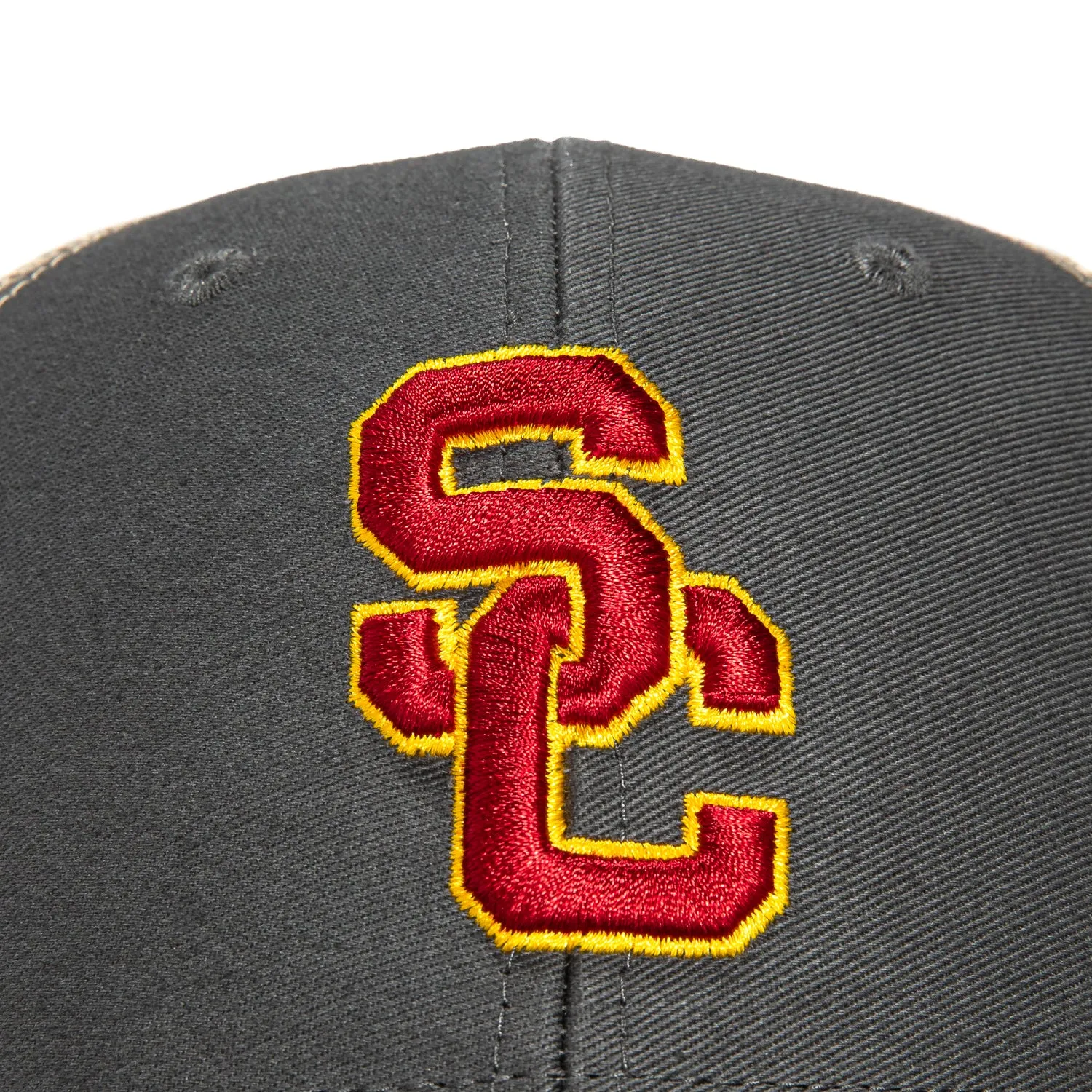 47 Brand MVP USC Trojans Snapback Flagship Trucker Hat - Charcoal sold by Hat Club product image thumbnail 3