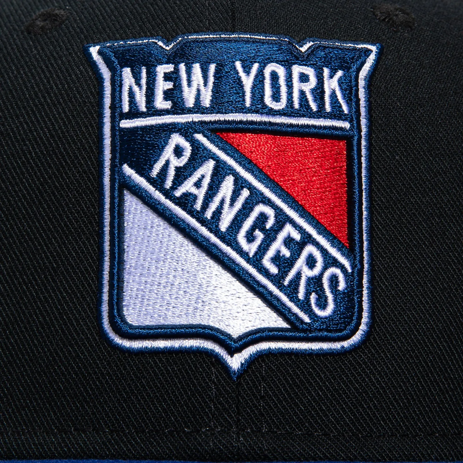 Mitchell & Ness New York Rangers 1994 All Star Game Patch Hat - Black, Royal sold by Hat Club product image thumbnail 4