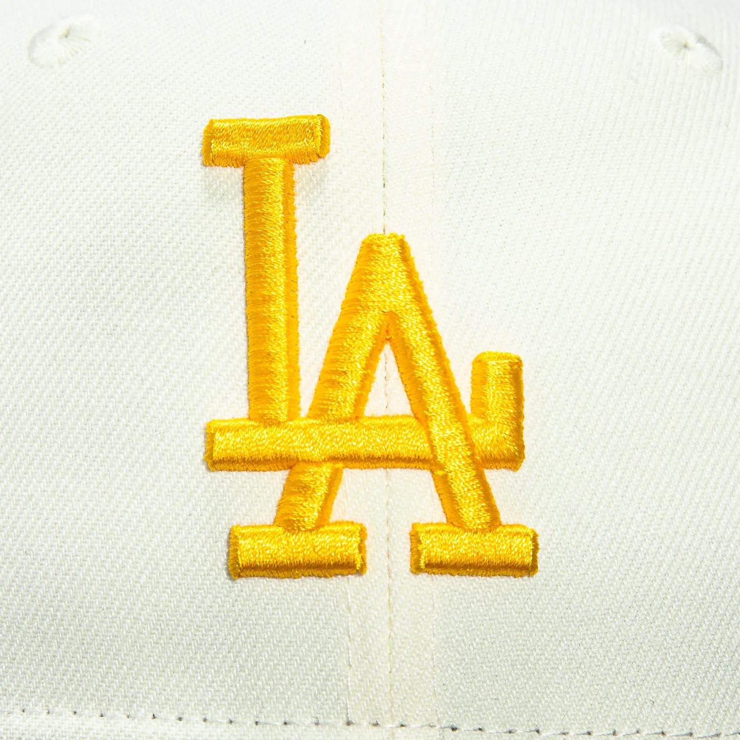 New Era 59Fifty Los Angeles Dodgers 50th Anniversary Stadium Patch Hat - White, Royal, Gold sold by Hat Club product image thumbnail 4