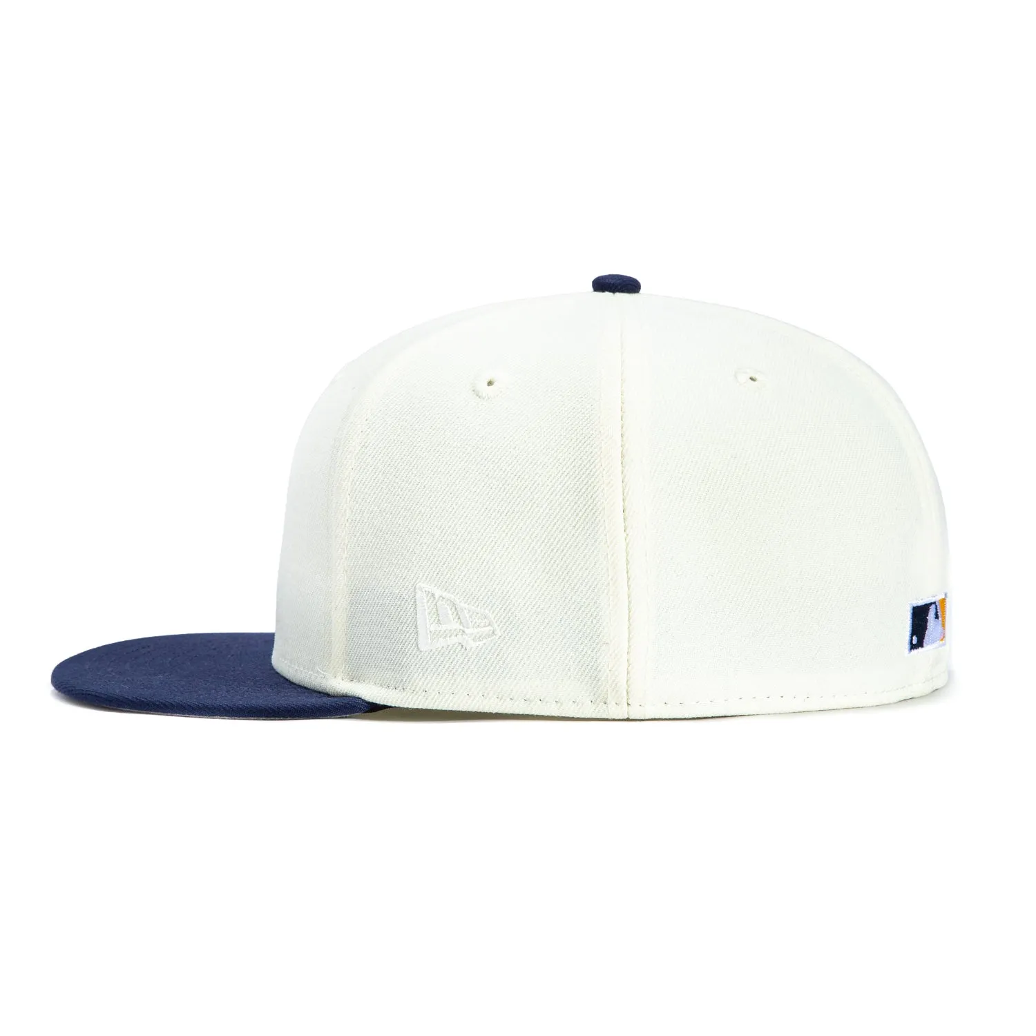 New Era 59Fifty Los Angeles Dodgers 50th Anniversary Stadium Patch Hat - White, Royal, Gold sold by Hat Club product image thumbnail 3