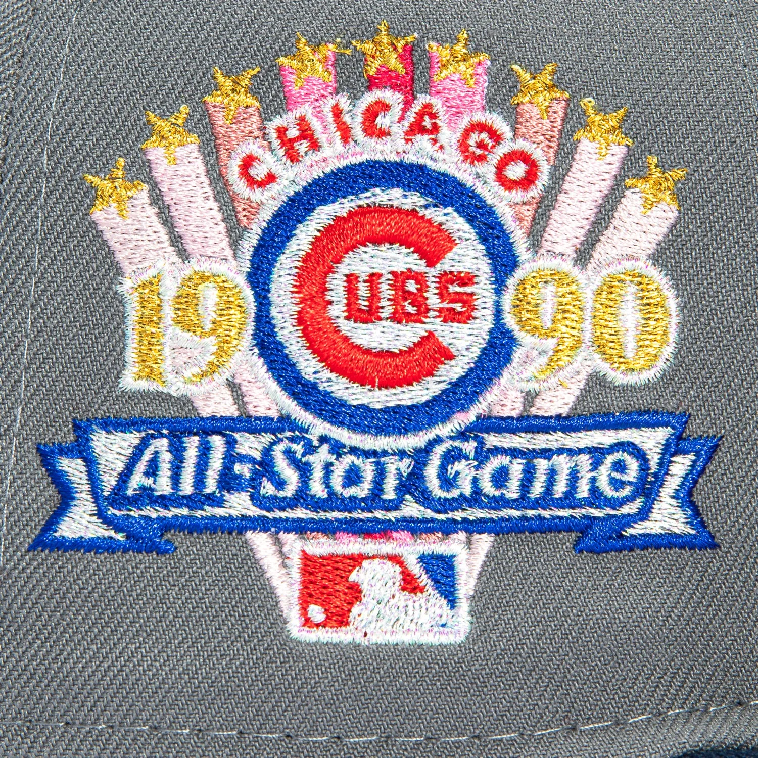 New Era 59Fifty Chicago Cubs 1990 All Star Game Patch BP Hat - Grey, Navy sold by Hat Club product image thumbnail 5