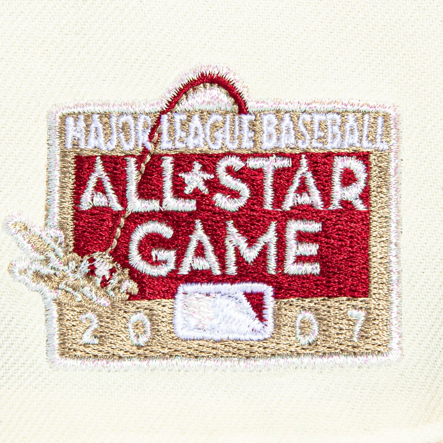 New Era 59Fifty Just Desserts San Francisco Giants 2007 All Star Game Patch Pink UV Hat - White, Cardinal sold by Hat Club product image thumbnail 5