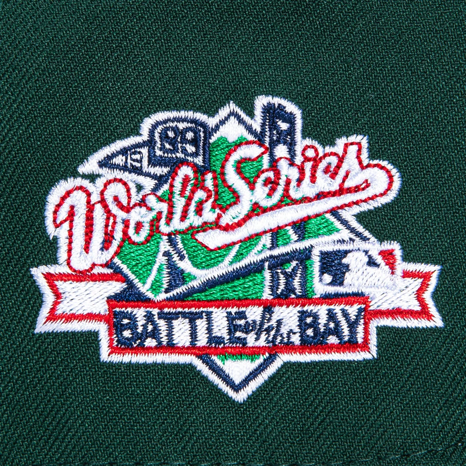 New Era 59Fifty Oakland Athletics 1989 World Series Patch Hat - Green sold by Hat Club product image thumbnail 5