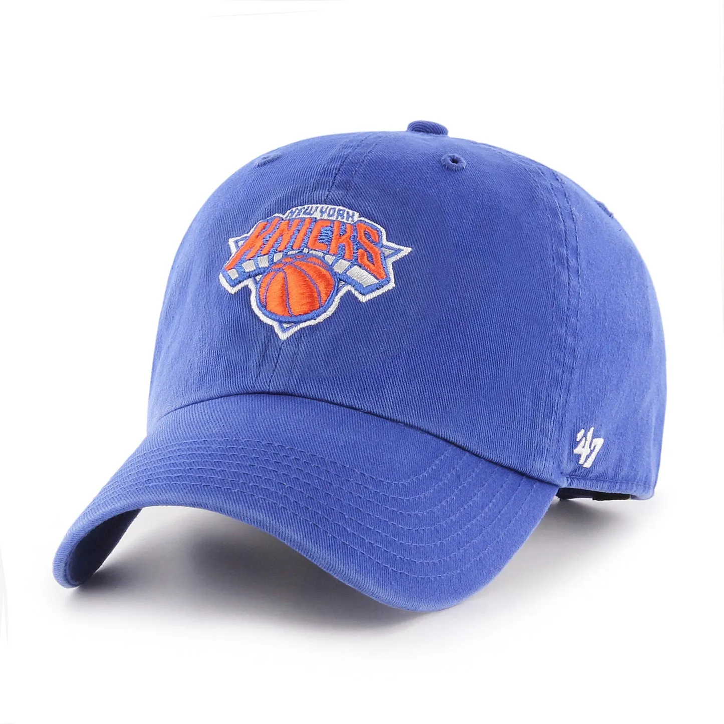 47 Brand Cleanup New York Knicks Adjustable Hat - Royal sold by Hat Club