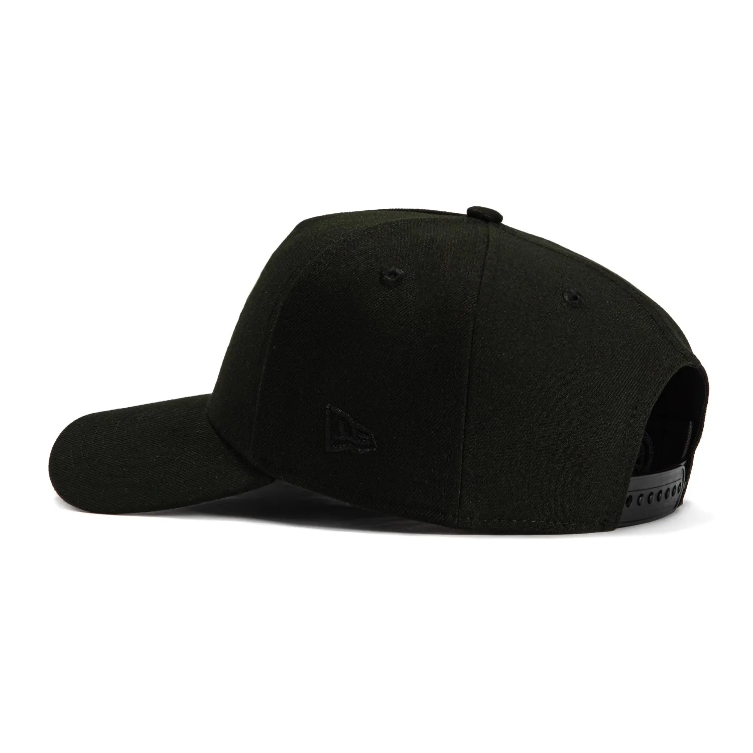 New Era 9Forty A-Frame Chicago Blackhawks Logo Patch Snapback Hat - Black sold by Hat Club product image thumbnail 2