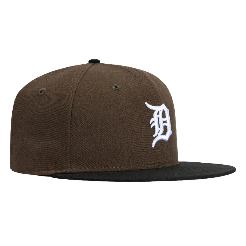 New Era 59Fifty Detroit Tigers Hat - Brown, Black sold by Hat Club