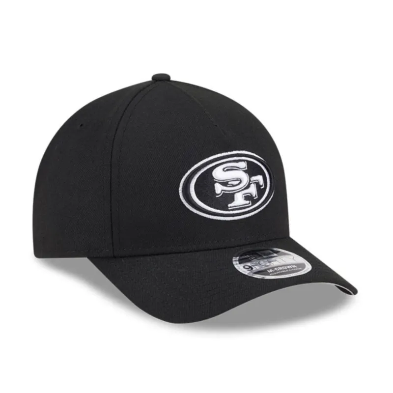 New Era 9Forty M-Crown San Francisco 49ers OTC Snapback Hat - Black, White sold by Hat Club