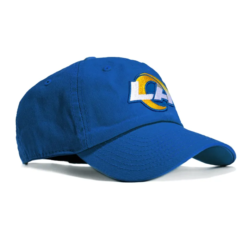 47 Brand Los Angeles Rams Montego Cleanup Adjustable Hat - Royal sold by Hat Club