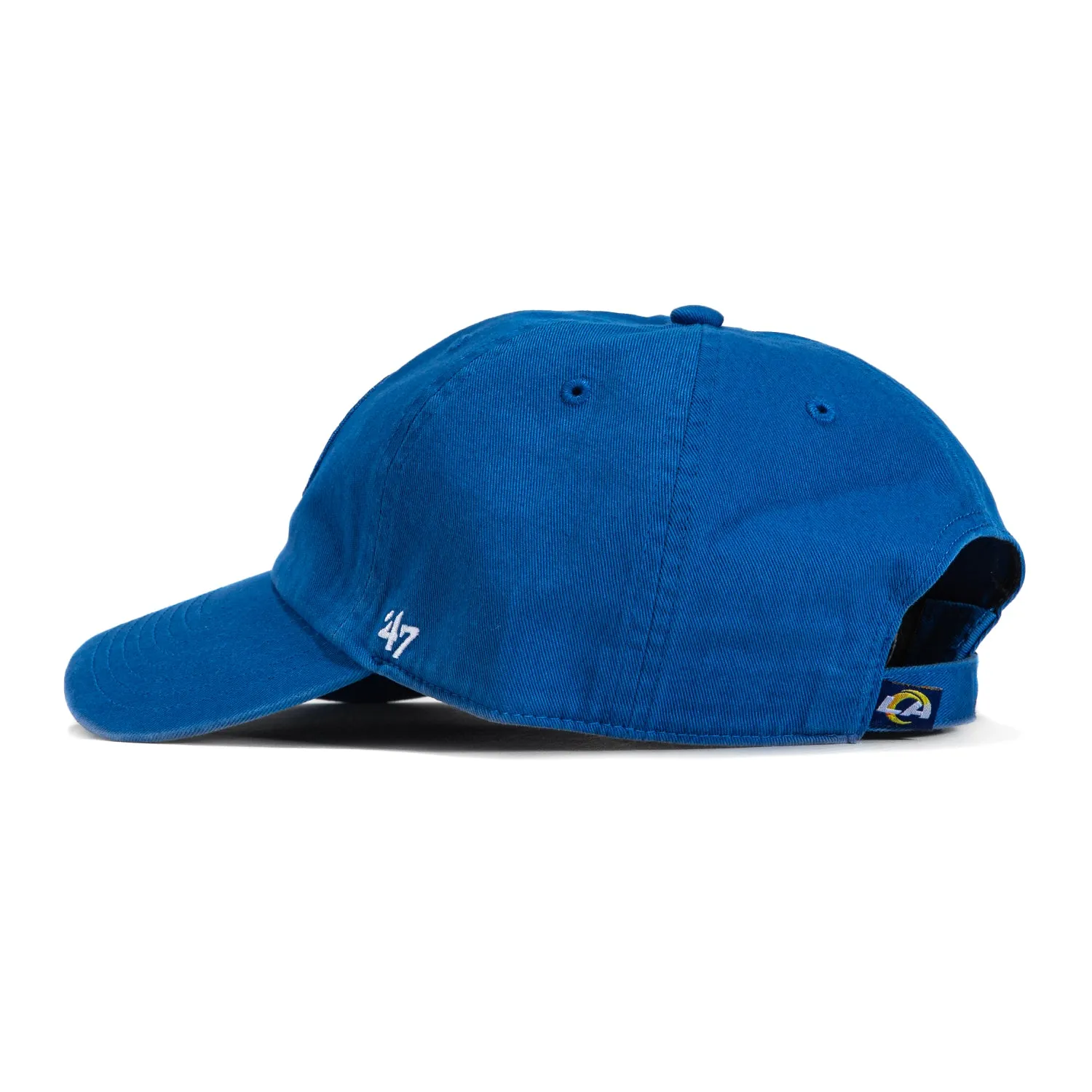 47 Brand Los Angeles Rams Montego Cleanup Adjustable Hat - Royal sold by Hat Club product image thumbnail 2
