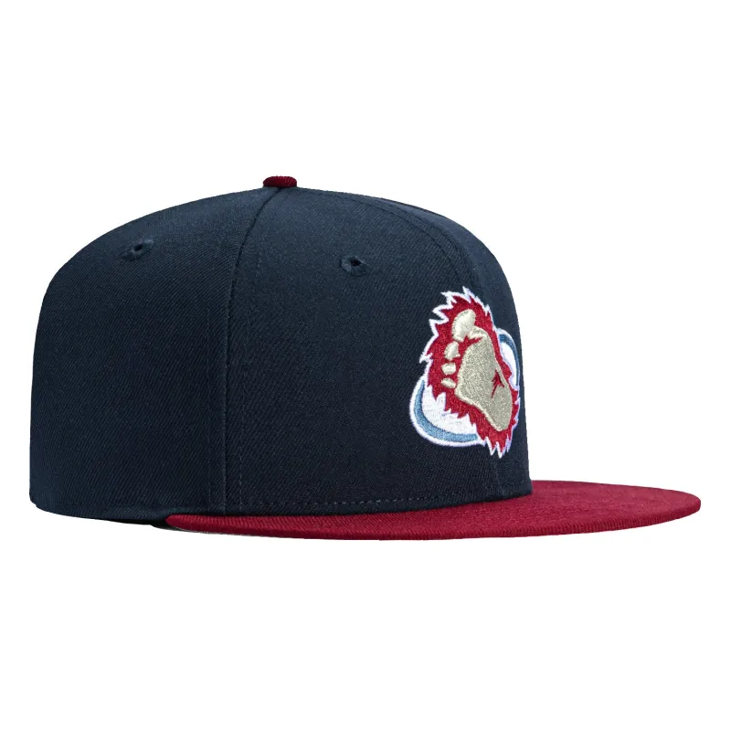 New Era 59Fifty Colorado Avalanche Alternate Hat - Navy, Cardinal sold by Hat Club