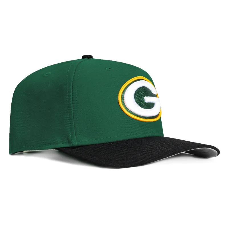 New Era 9Seventy Green Bay Packers Stretch Snapback Hat - Green, Black made by New Era